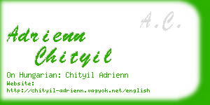 adrienn chityil business card